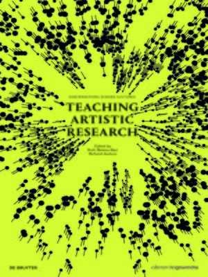 cover image of Teaching Artistic Research